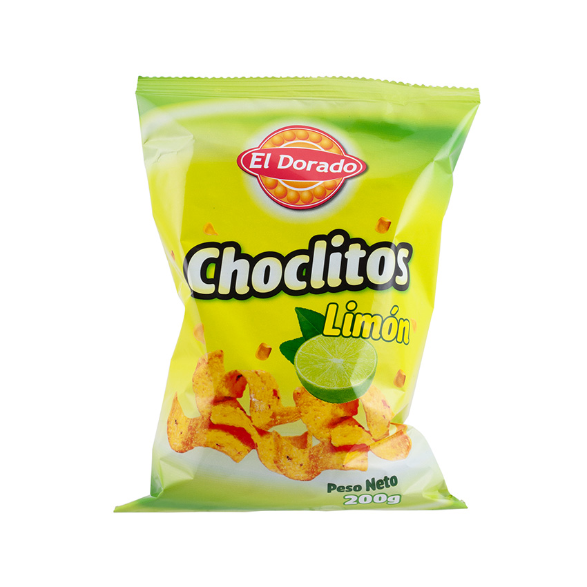 EL DORADO Choclitos Limón - Knusprige Tortilla-Chips, 200g