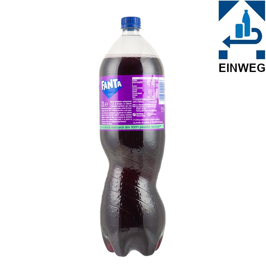 FANTA Traube Erfrischungsgetränk - Refrigerante de Uva 2L -- DPG --