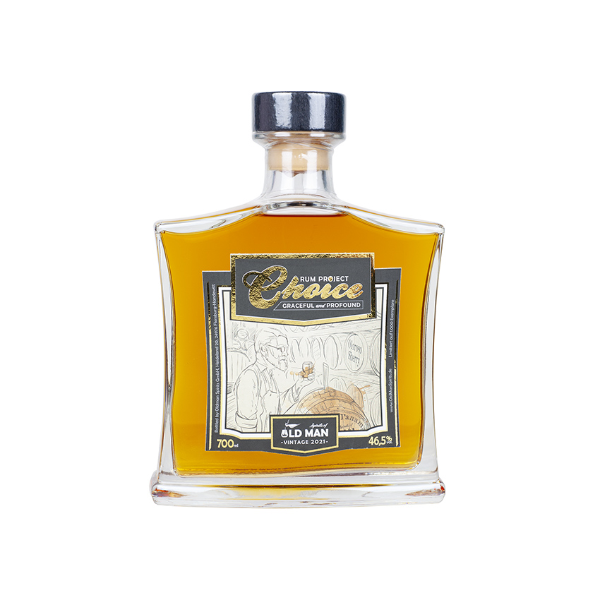 OLD MAN SPIRITS Choice Vintage 2021 - Brauner Rum, 700ml, 46,5% vol