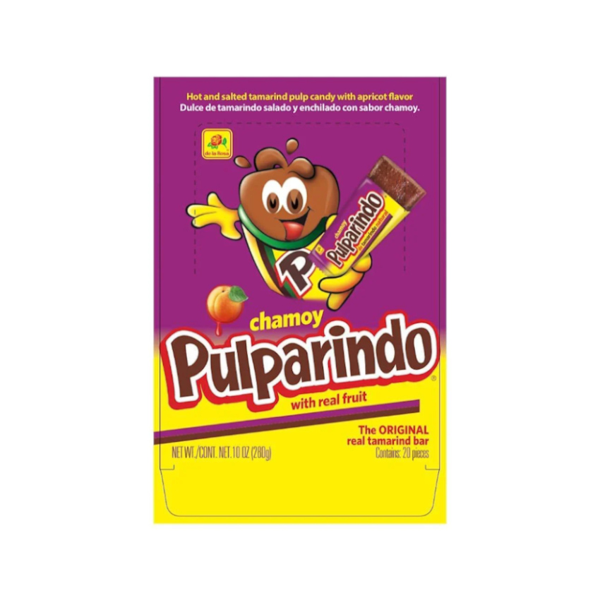 DE LA ROSA Pulparindo Chamoy - Tamarindensüßigkeit  mit Chamoy-Geschmack, 280g