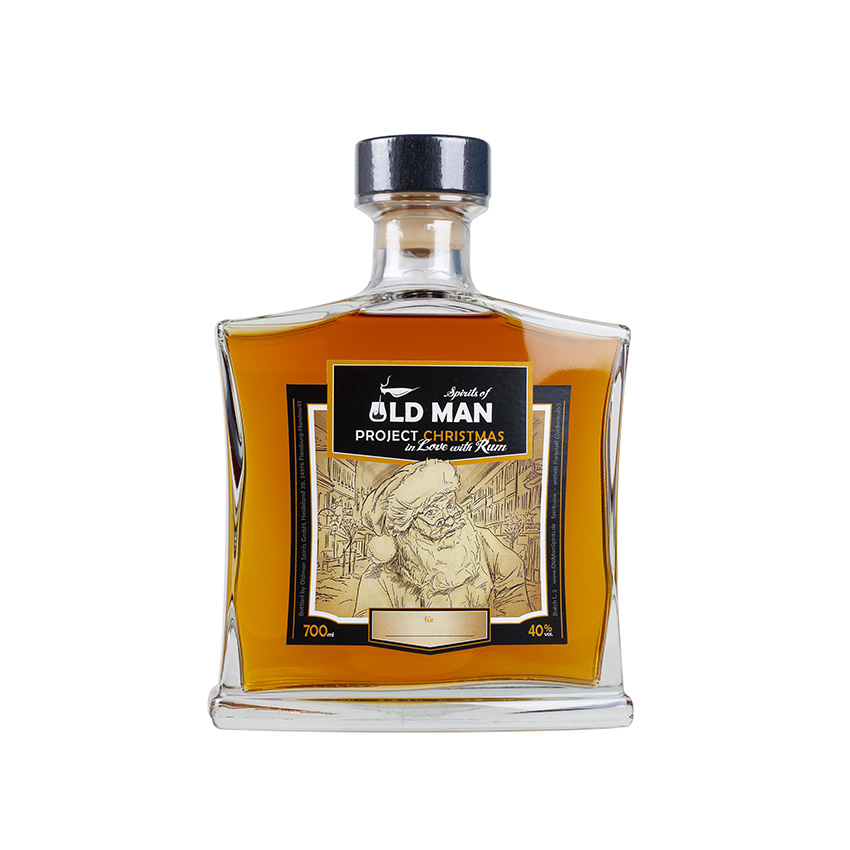 OLD MAN SPIRITS Project Christmas - Brauner Rum, 700ml, 40%vol