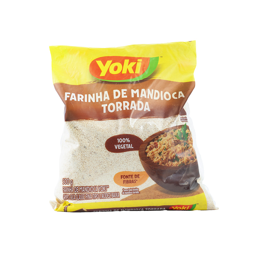YOKI Maniokmehl, geröstet Farinha de Mandioca  Torrada 500g