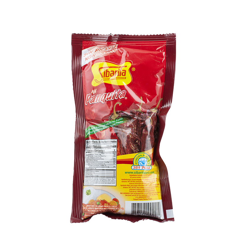 SIBARITA Panquita Aji Panca Molido sin Picante, 100g