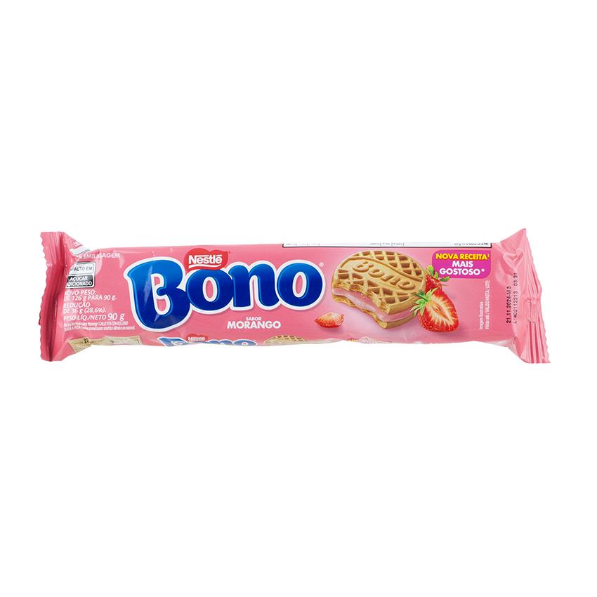 NESTLÉ Bono Erdbeer Doppelkeks - Recheado Morango, 90g