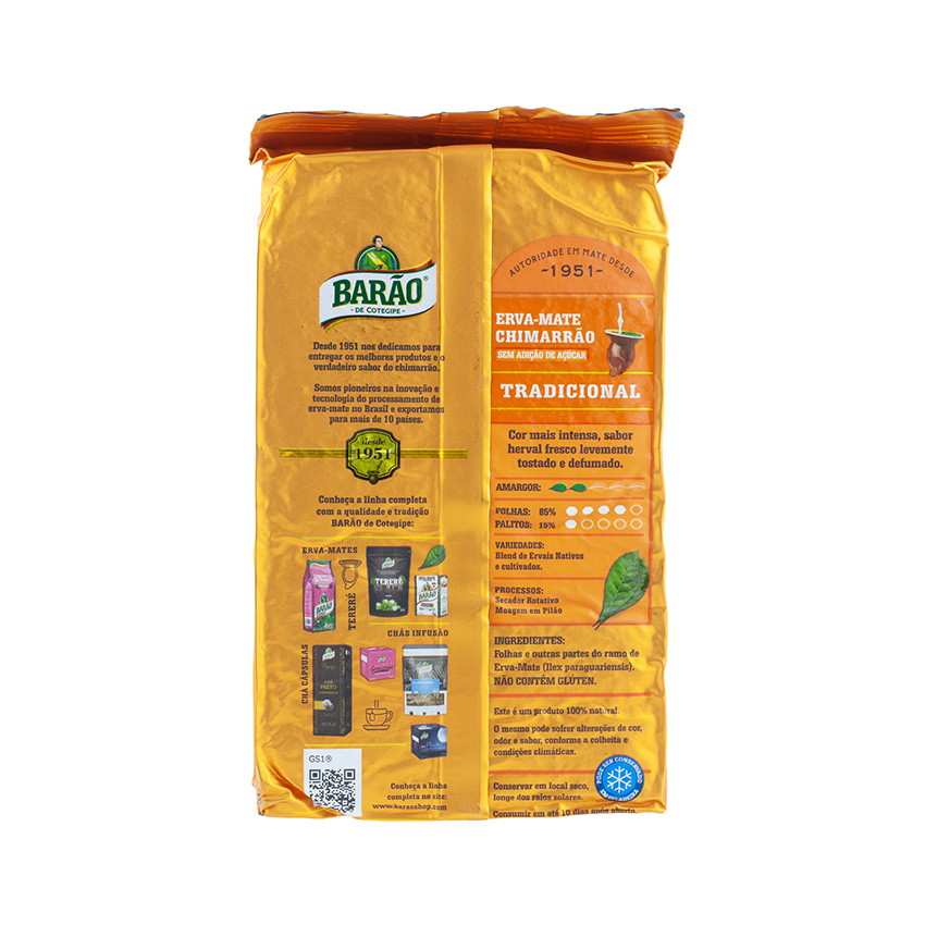 BARÃO Mate-Tee - Erva Mate 500g