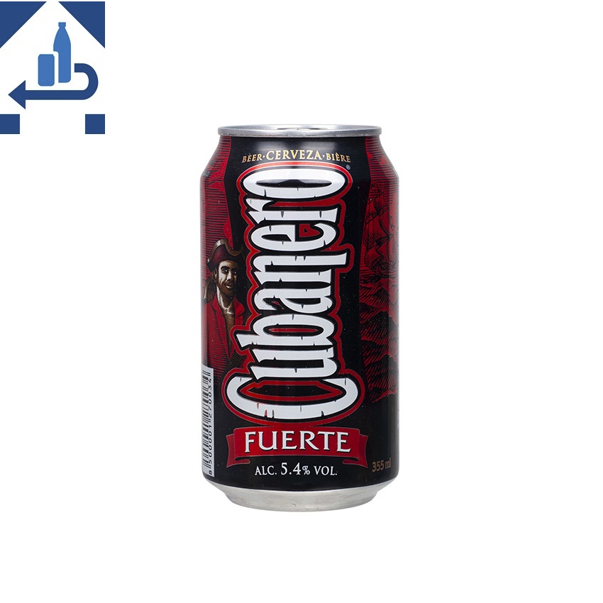 CUBANERO - Kubanisches Bier -DPG- Cerveza Cubana, Dose 355ml, 5,4% vol