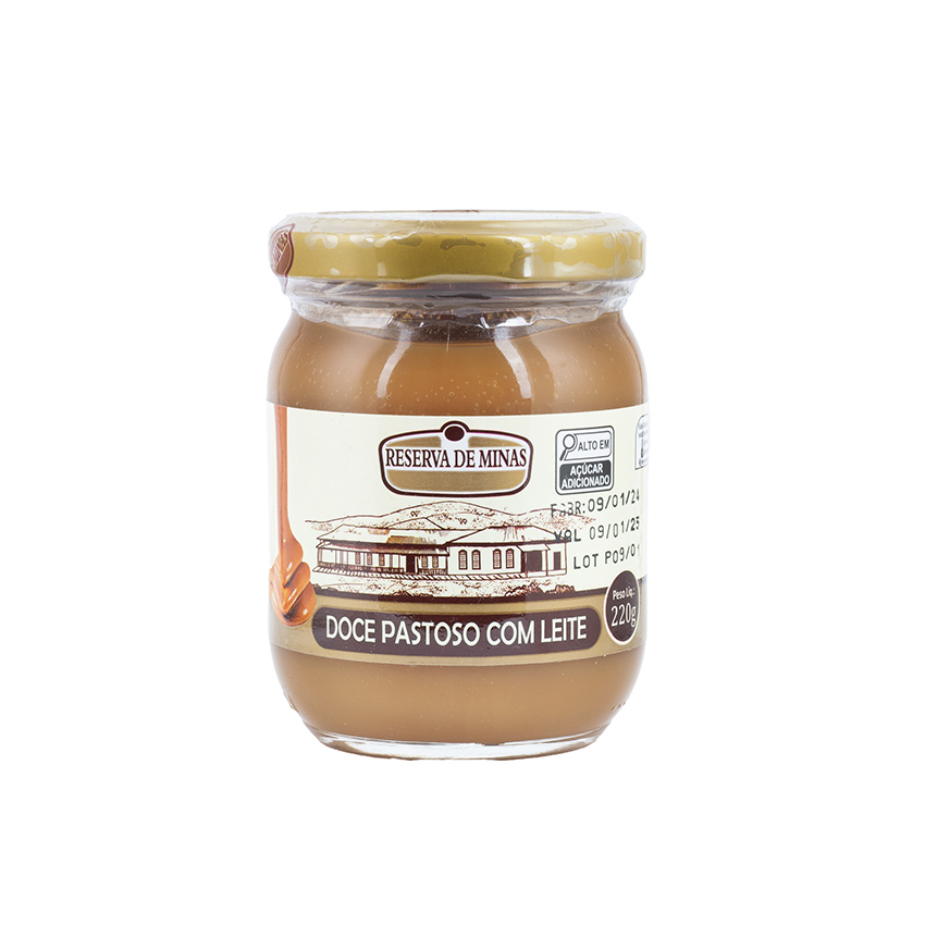 RESERVA DE MINAS Milchkaramellcreme - Doce Pastoso com Leite, 220g