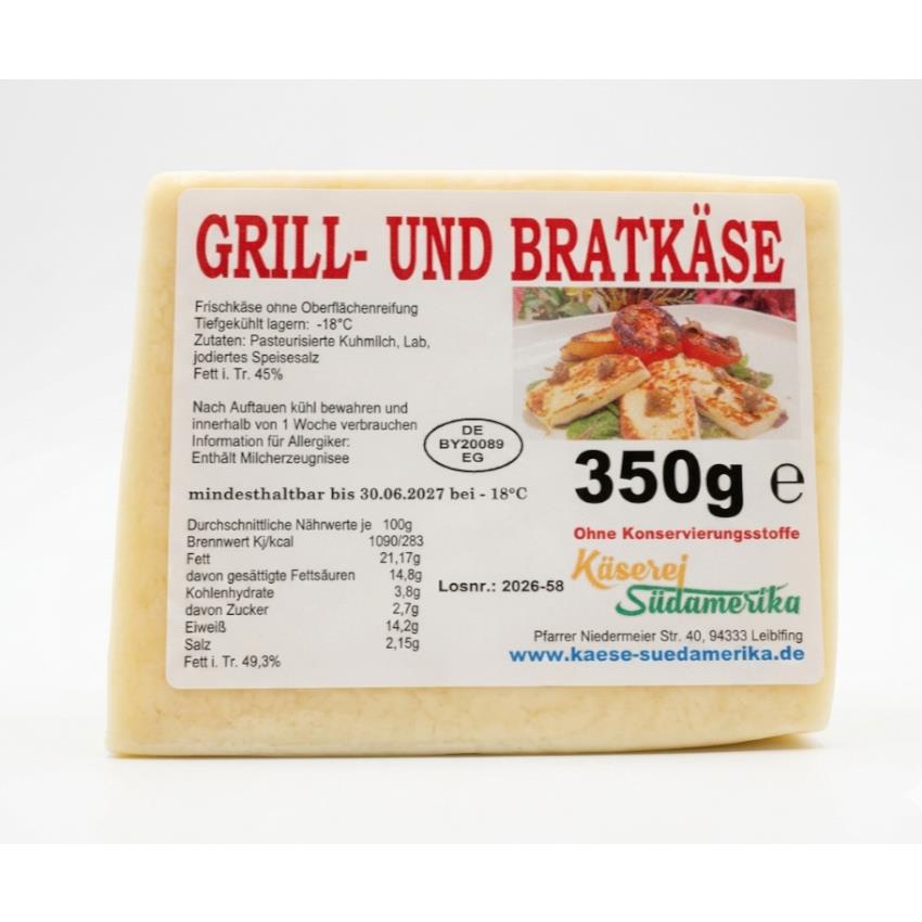KÄSEREI SÜDAMERIKA Queso para Asar Congelado 350g