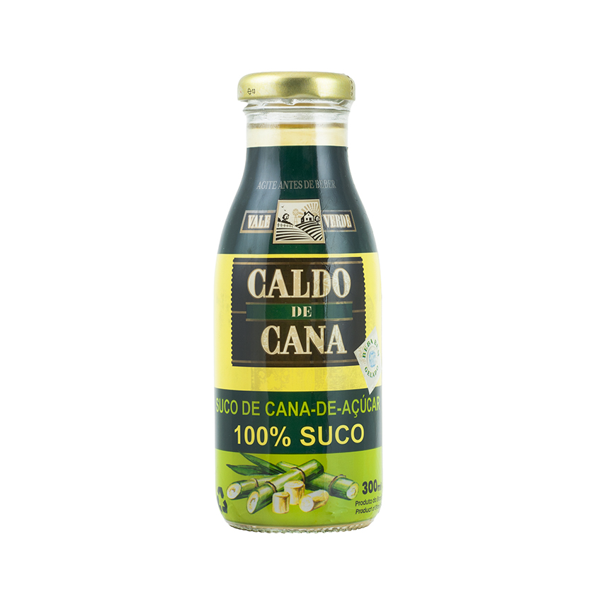 VALE VERDE Jugo de Caña de Azúcar - Caldo de Cana, 300ml