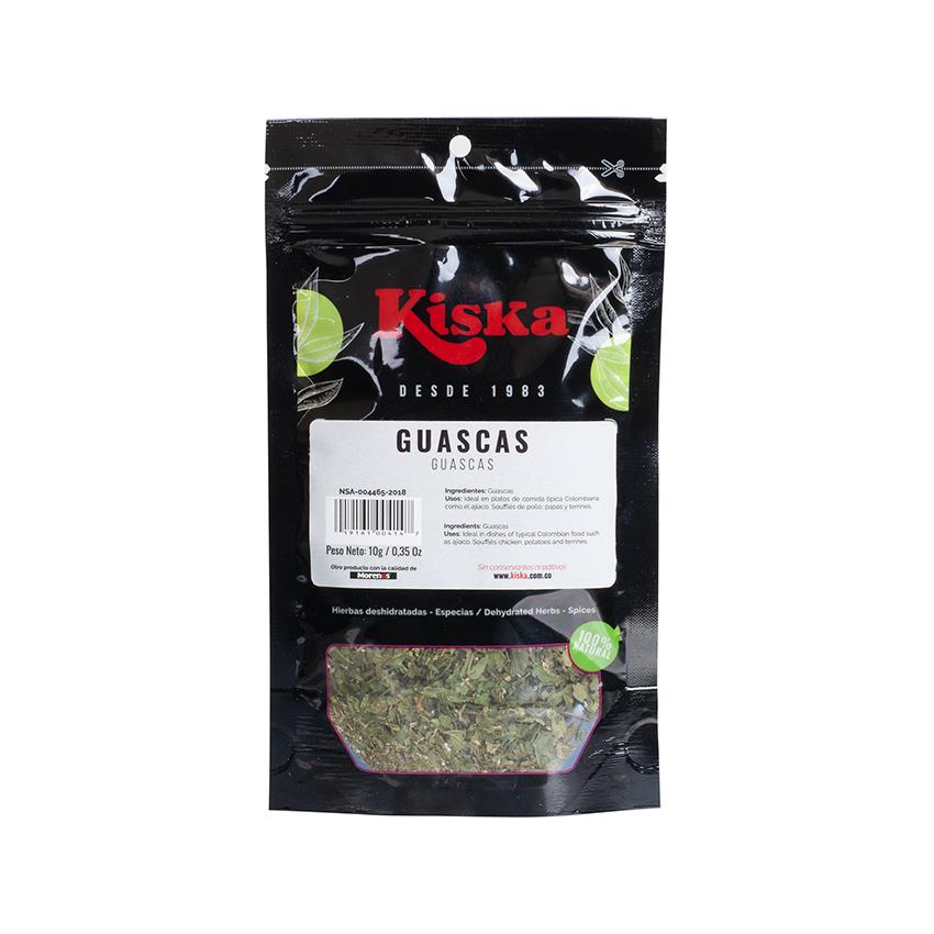 KISKA Guascas Dehydrierte Kräuter - Hierbas Deshidratadas, 10g - Franzosenkraut
