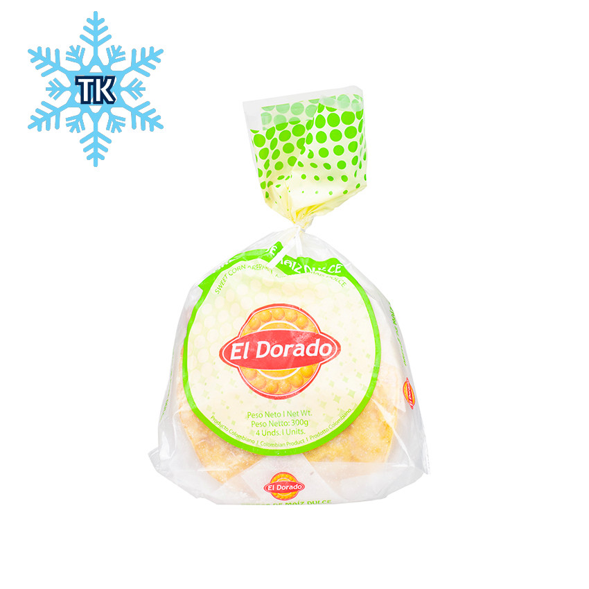 EL DORADO Maisfladen aus süßen Mais, tiefgefroren - Arepa de  Choclo, 300g