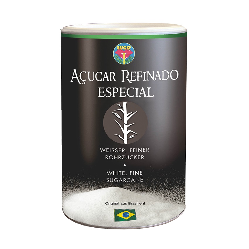 SUCOS Weißer Rohrzucker Açucar Guarani 250g 