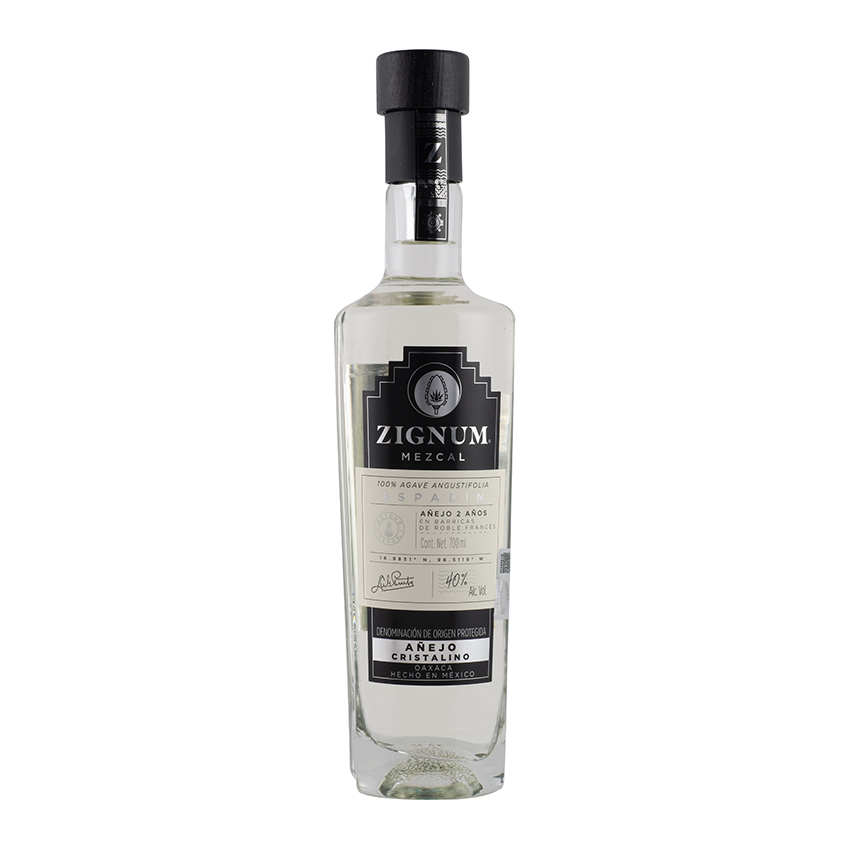 ZIGNUM Mezcal Añejo Cristalino, 700ml, 40% vol.