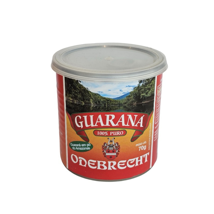 ODEBRECHT Guaraná en Polvo - Guaraná em Pó, 70g