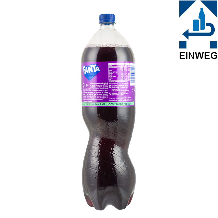 FANTA Traube Erfrischungsgetränk - Refrigerante de Uva 2L -- DPG --