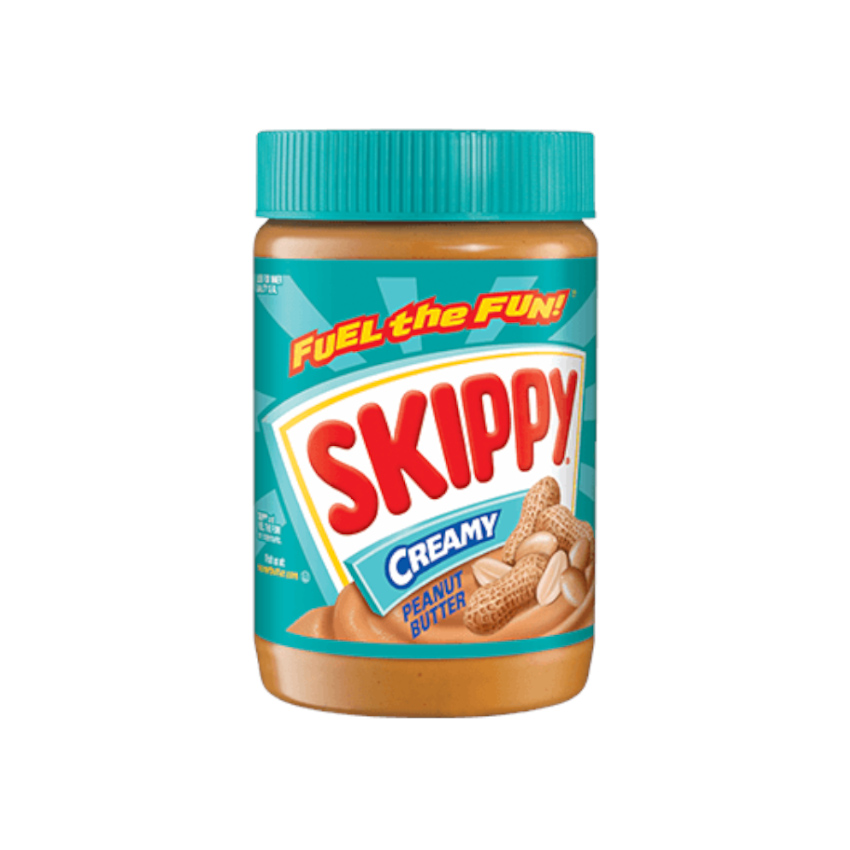 SKIPPY Creamy Peanut Butter - Cremige Erdnussbutter, 454g