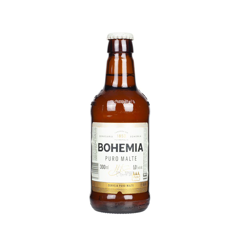 BOHEMIA Puro Malte Cerveja Lager, 300ml, 5% vol.