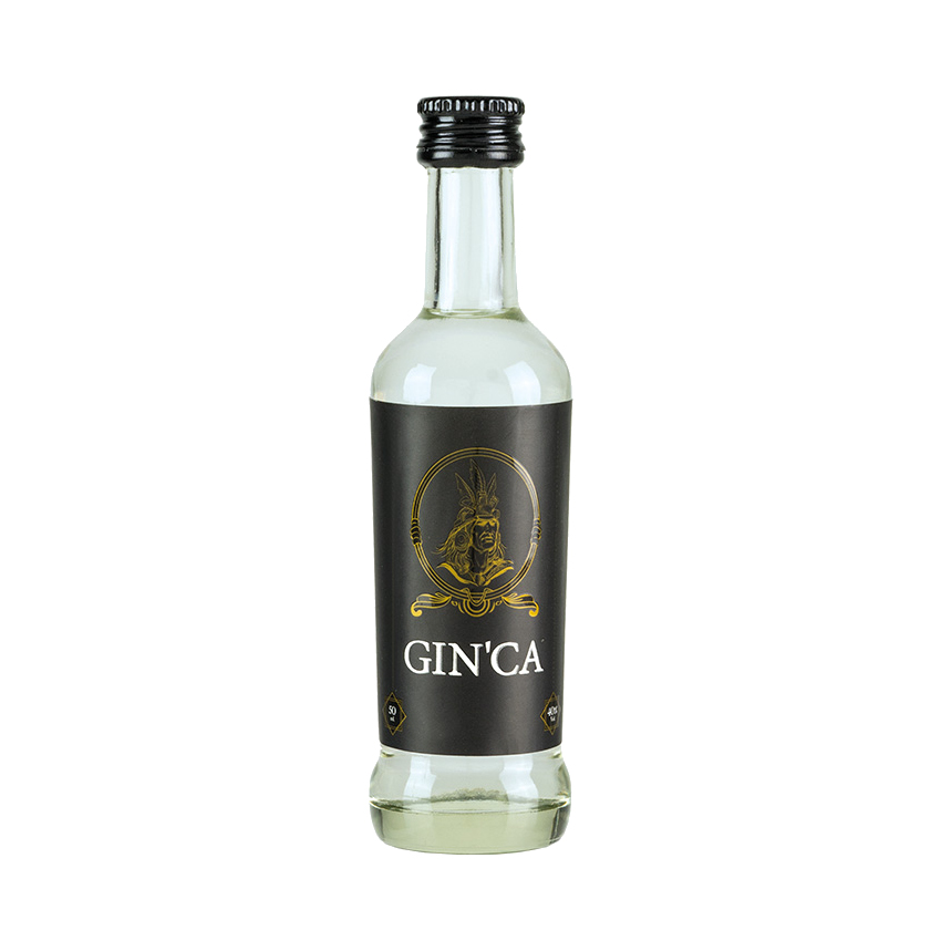 GIN´CA - Peruvian Distilled Gin, 40% vol., 50ml 