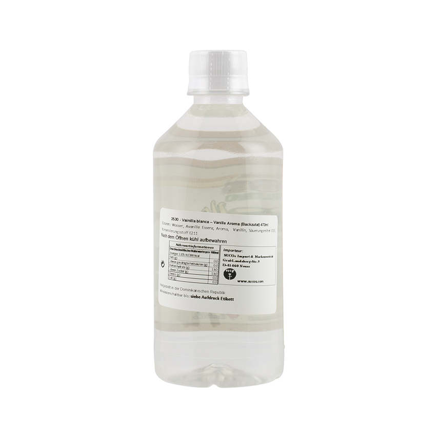 SABOR DOMINICANO Vanille-Aroma - Vainilla Blanca 473ml