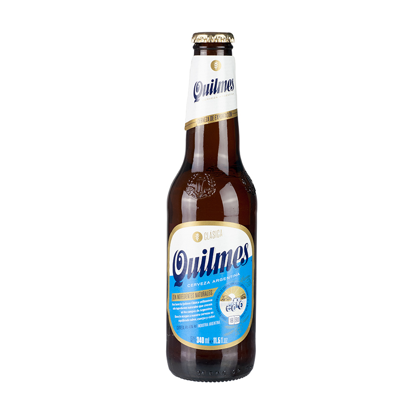 QUILMES Bier - Cerveza, 340ml, 4,9% vol