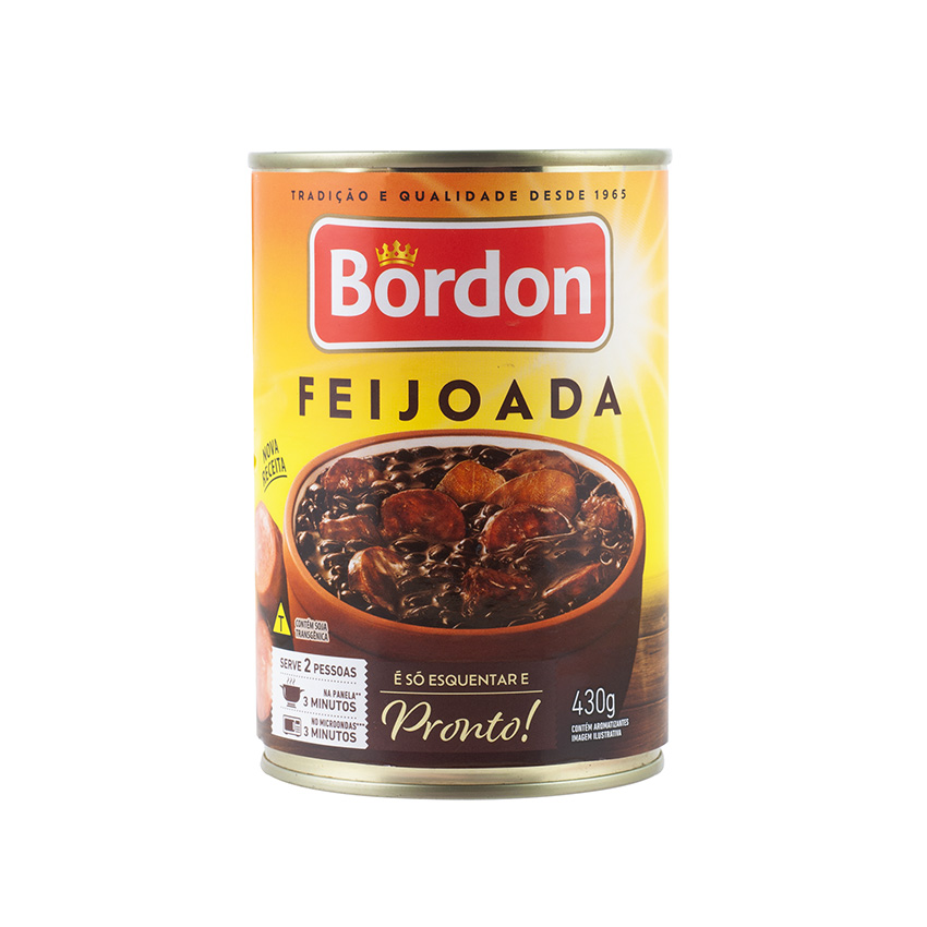 BORDON Bohneneintopf - Feijoada Brasileira, 430g 
