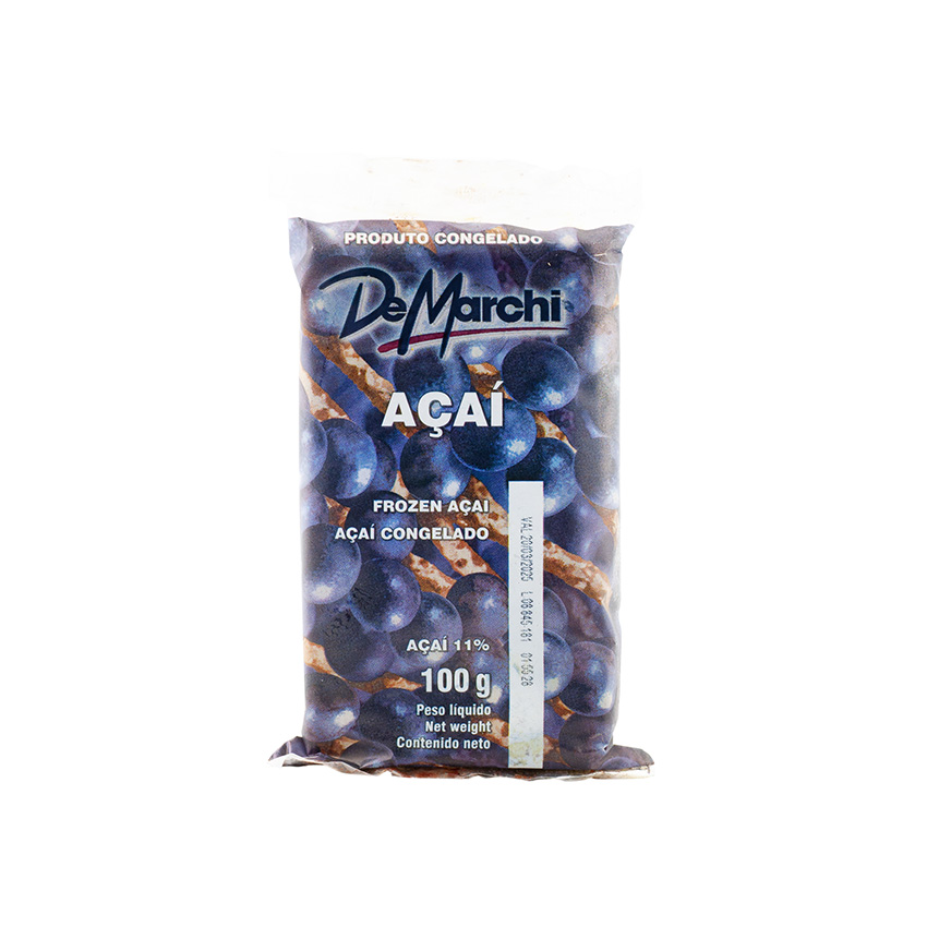DEMARCHI Pulpa de Açai Congelada - Polpa de Açaí, 1kg