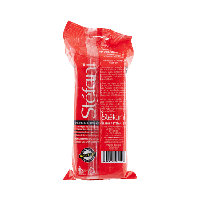 STEFANI Filterkerze für Tonwasserfilter - Vela Tradicional para Filtro de Barro