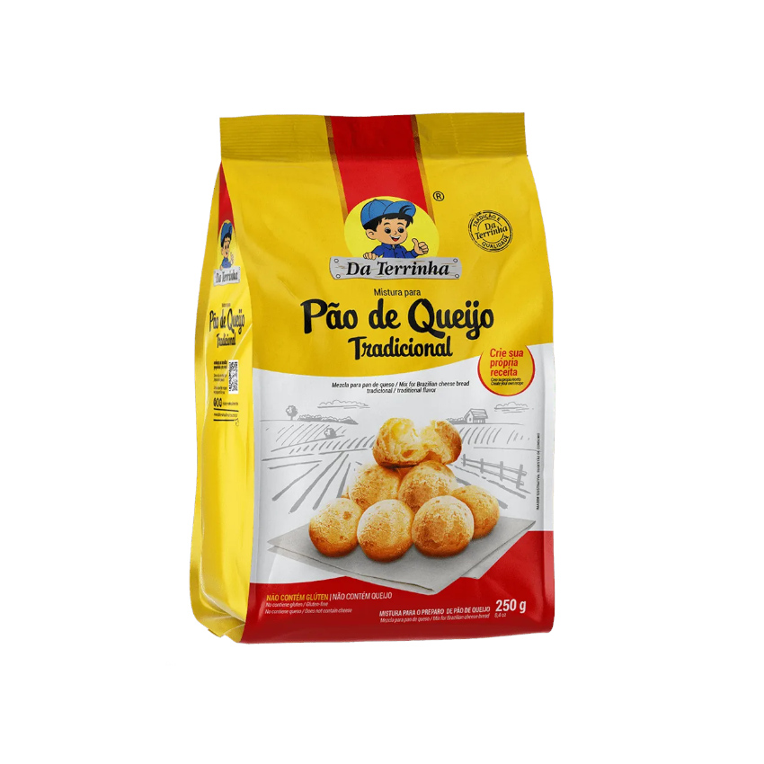 DATERRINHA Backmischung für Käsebrötchen - Mistura para Pão de Queijo. 250g