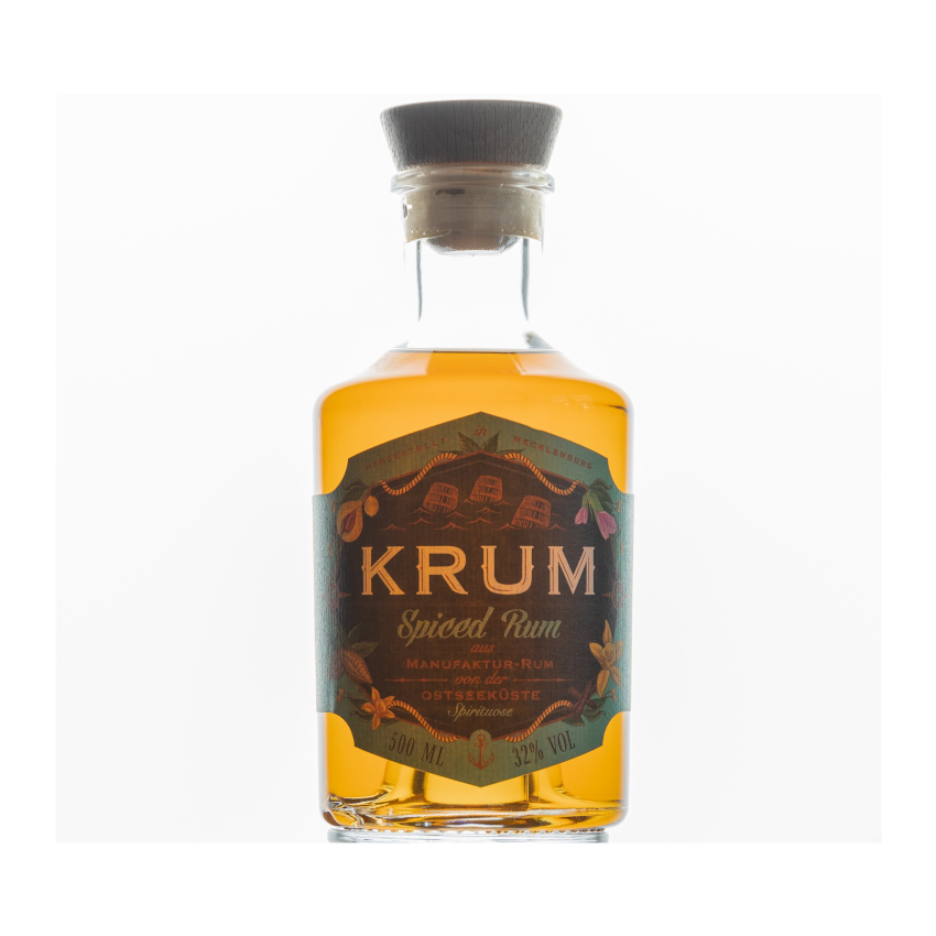 KRUM Spiced Rum, 32% vol., 500ml 