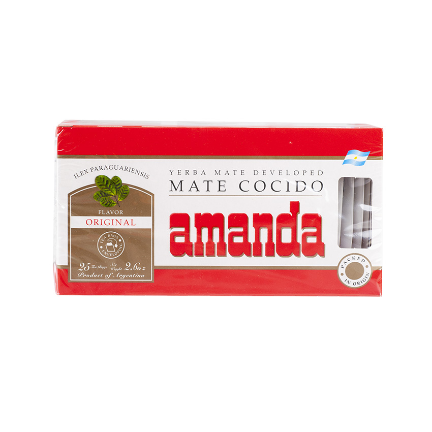 AMANDA Mate-Tee in Teebeutel - Mate Cocido en en saquitos 75g