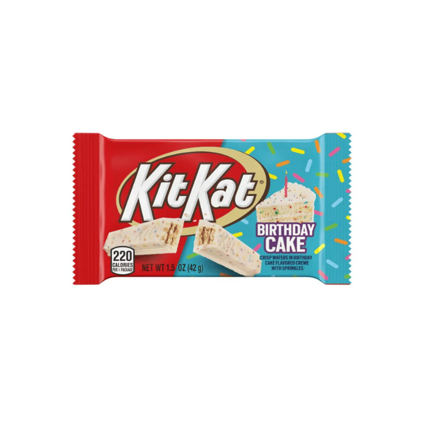 KIT KAT Birthday Cake - Waffeln im Geburtstagskuchen-Geschmack, 1,02 kg