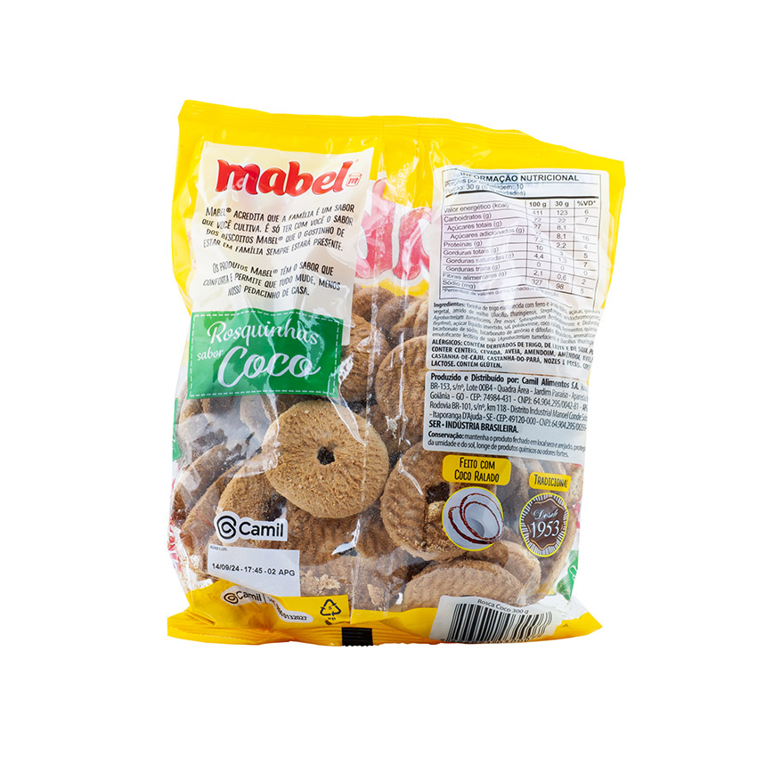 MABEL Kokoskekse - Rosquinhas de Coco, 300g