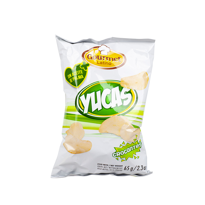 GOURMET LATINO Maniok-Chips - Yuca Frita, 65g 