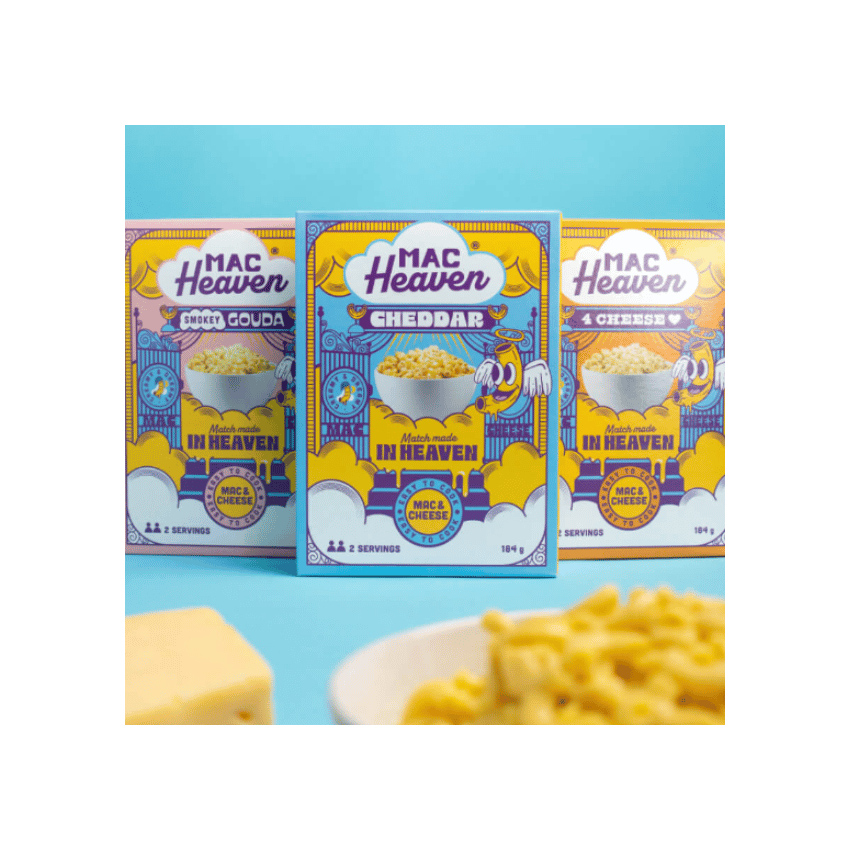 MAC HEAVEN Smokey Gouda - Nudelgericht mit rauchiger Gouda-Käsesauce, 184g