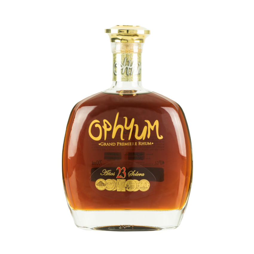 OPHYUM Grand Premiere Rhum 23 Años Solera, 700ml, 40% vol