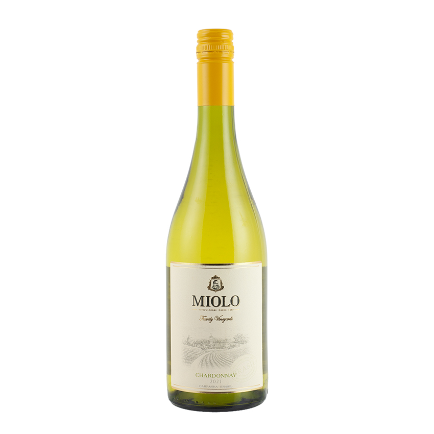 MIOLO Chardonnay Family Vineyards, brasilianischer Weißwein, 750ml, 13% vol.