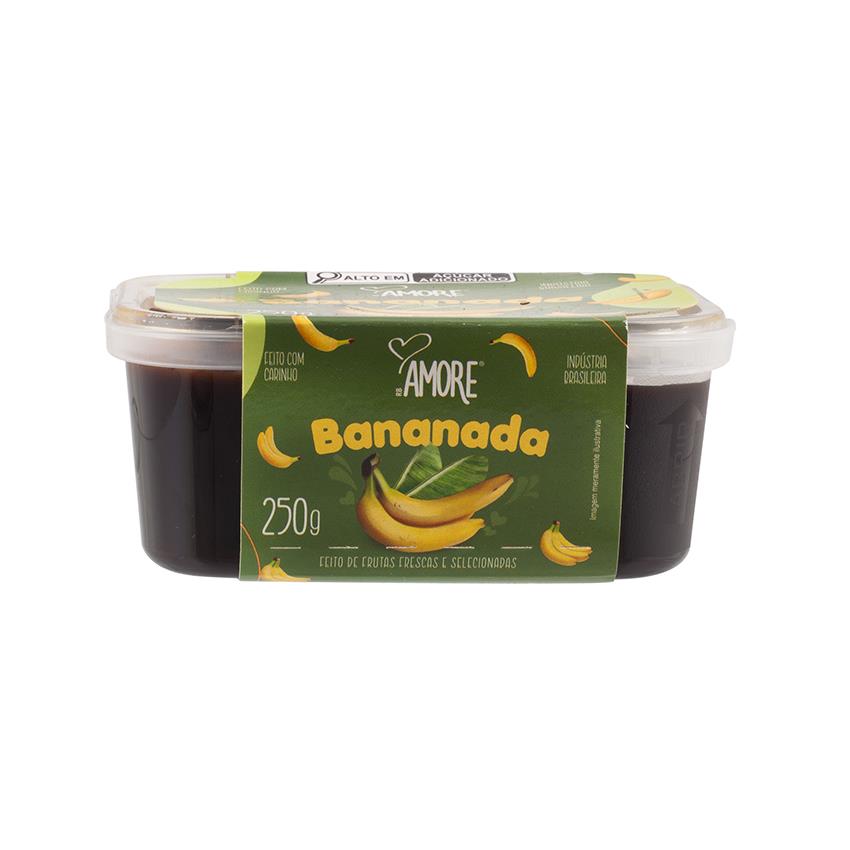 AMORE Bananen-Dessert, schnittfest - Bananada de Corte, 250g