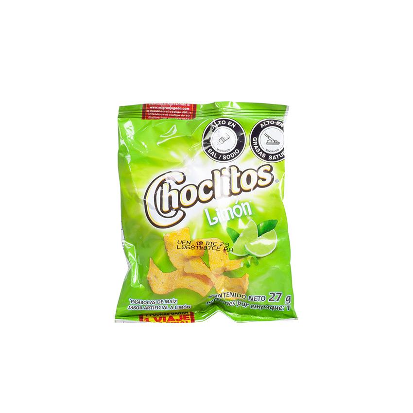 FRITO LAY Choclitos Limón - Knusprige Tortilla-Chips, 27g