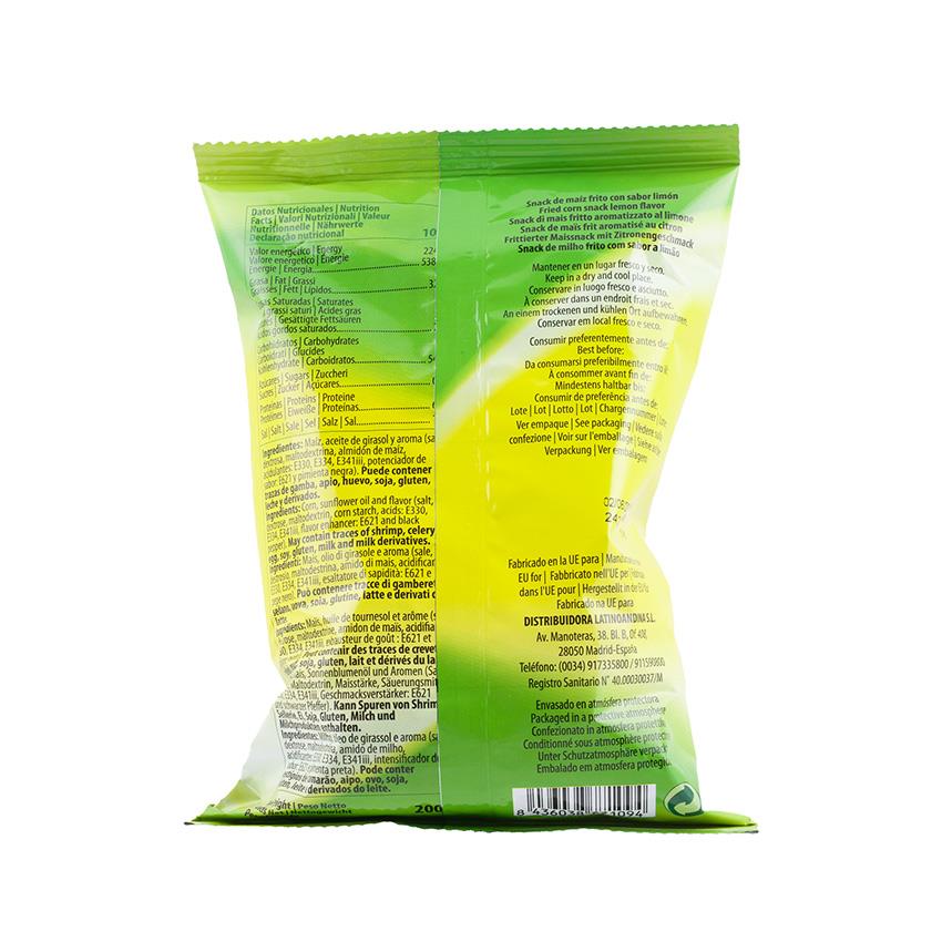 EL DORADO Choclitos Limón - Knusprige Tortilla-Chips, 200g