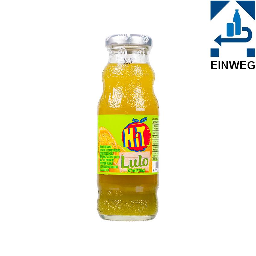 HIT Erfrischungsgetränk mit Lulo-Geschmack -DPG- Refresco de Lulo 237ml - MHD 18.06.2026