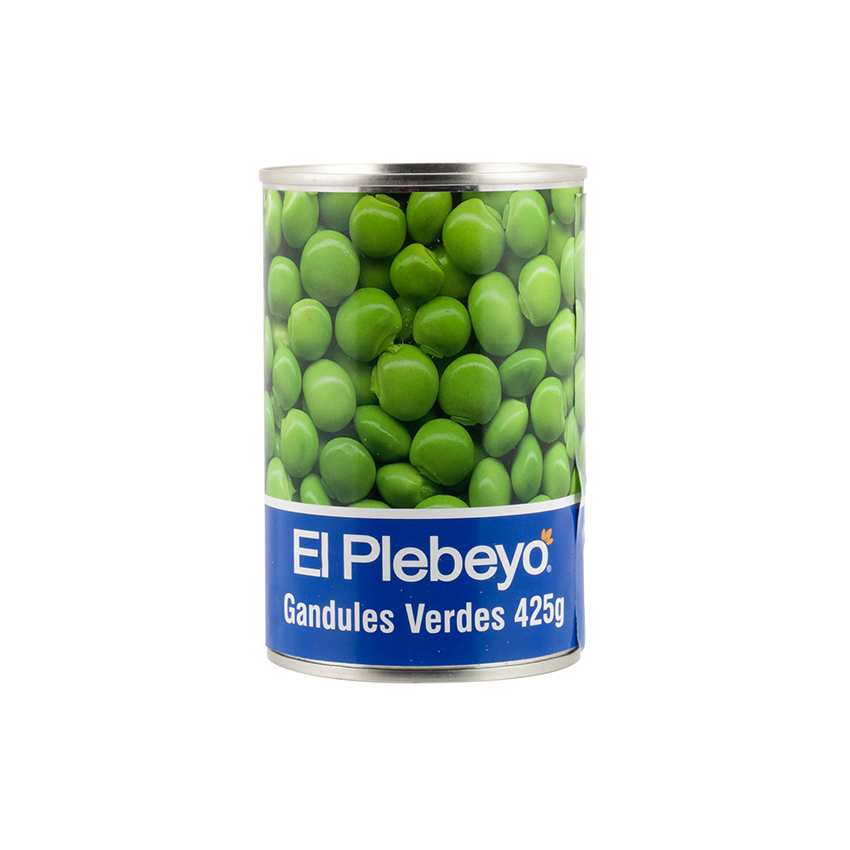 EL PLEBEYO Gandules Verdes, 425ml