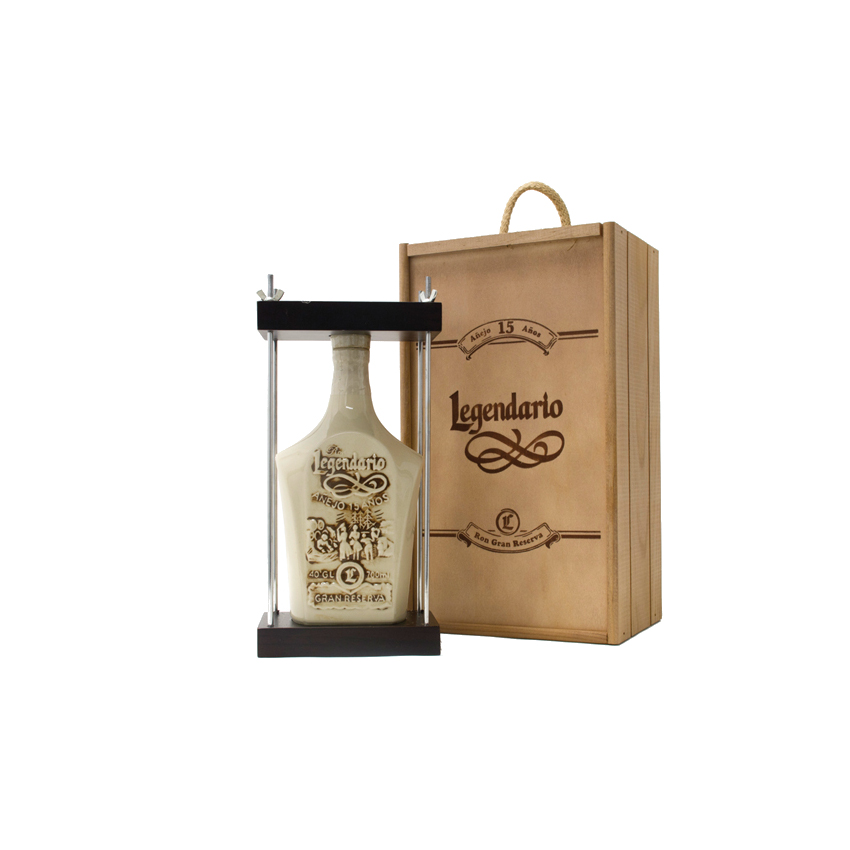 LEGENDARIO Gran Reserva, Brauner Rum, 15 Jahre - Ron, 15 años, 700ml, 40%vol