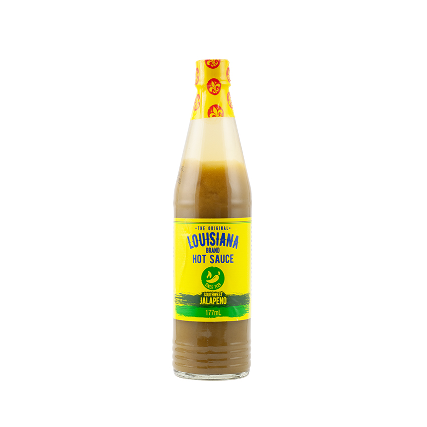 LOUISIANA Hot Sauce Jalapeño - Salsa Picante de Jalapeño, 177ml