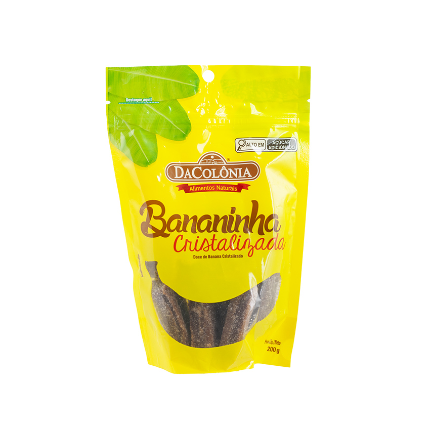 DACOLONIA Bananen-Riegel Bananinha Cristalizada 200g