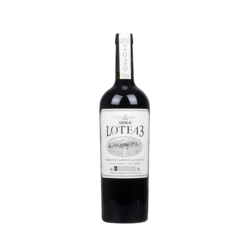 MIOLO Lote 43, brasilianischer Rotwein, 750ml, 15%vol