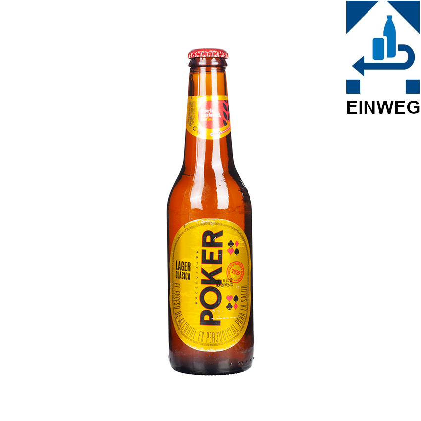 POKER Bier - Cerveza, 4% vol., 300ml --DPG--