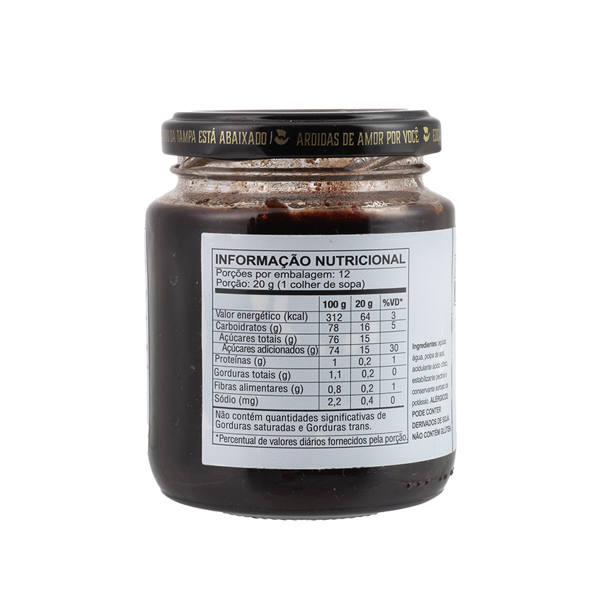SABOR DAS INDIAS Geléia de Açaí 240g
