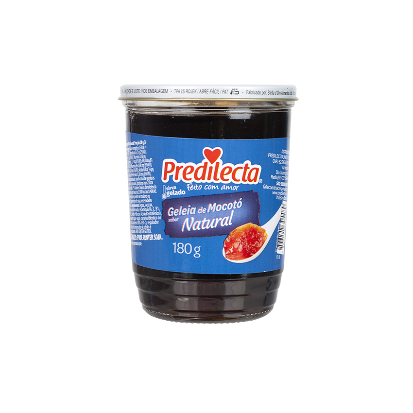 PREDILECTA Mocotó-Gelee Geléia de Mocotó, natural vitaminada 180g
