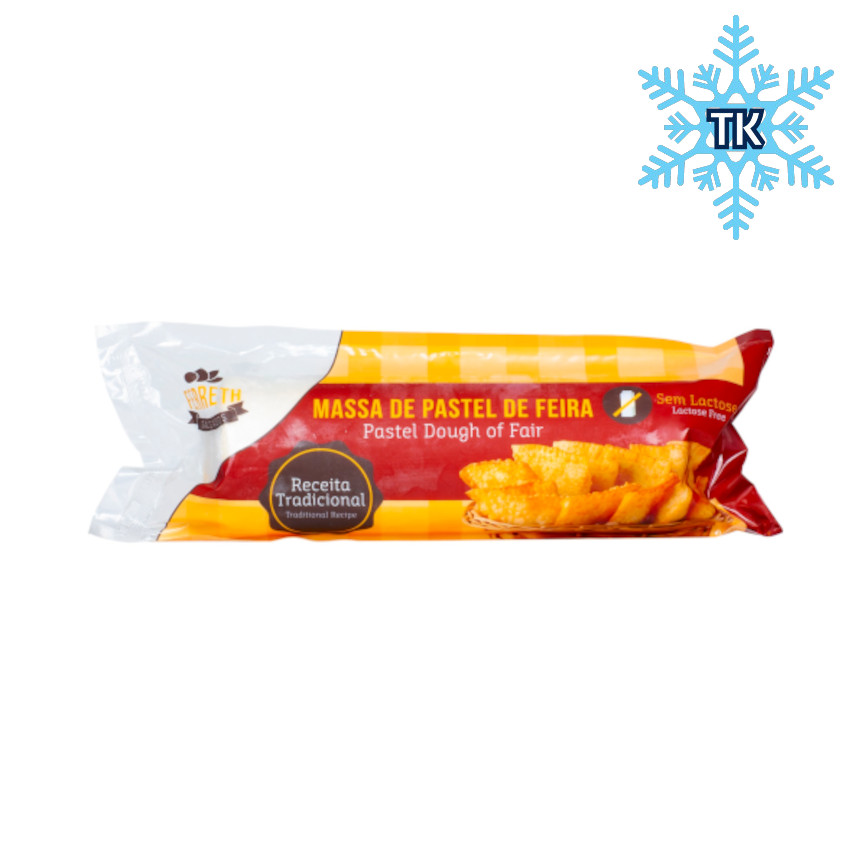 FERRETH Teig für Pastel - Massa de Pastel de Feira, 750g (Tiefkühlprodukt)
