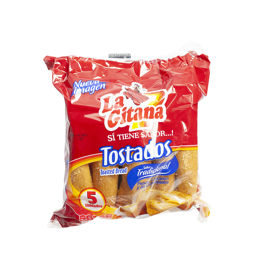 LA GITANA - Getoastetes Brot - Pan Tostado, 110g 